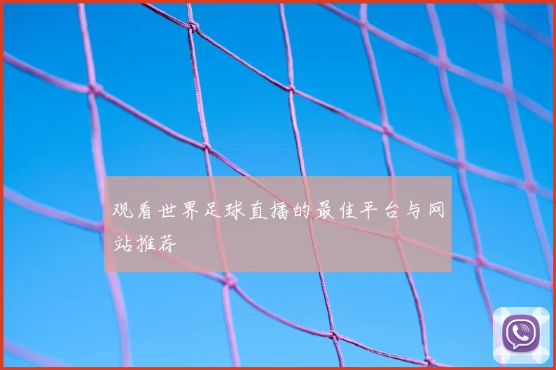 观看世界足球直播的最佳平台与网站推荐